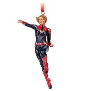 Disney Marvel Sketchbook Captain Marvel Sketchbook Christmas Tree Ornament